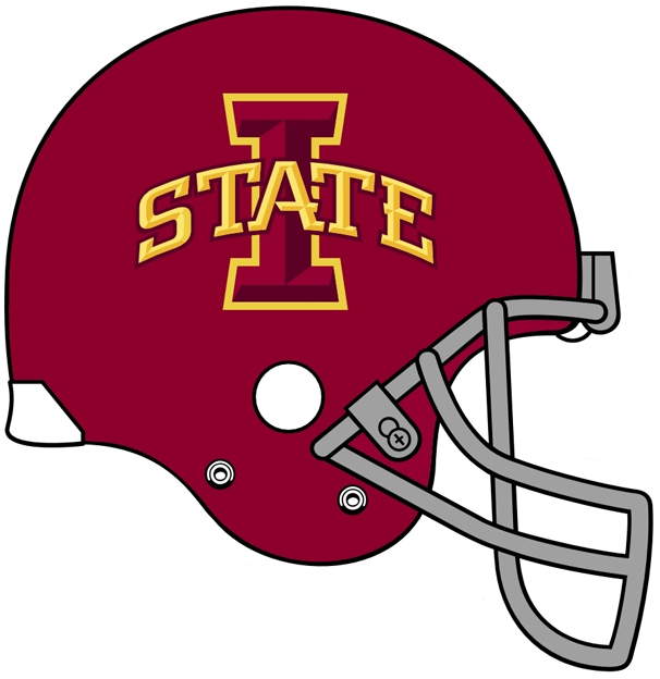 Iowa State Cyclones 2008-Pres Helmet Logo diy fabric transfer